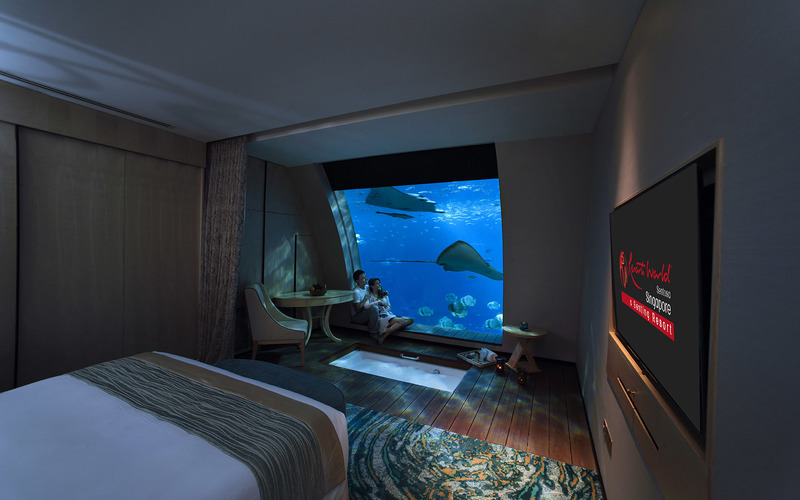 Bedroom of Ocean Suite, Resorts World Sentosa